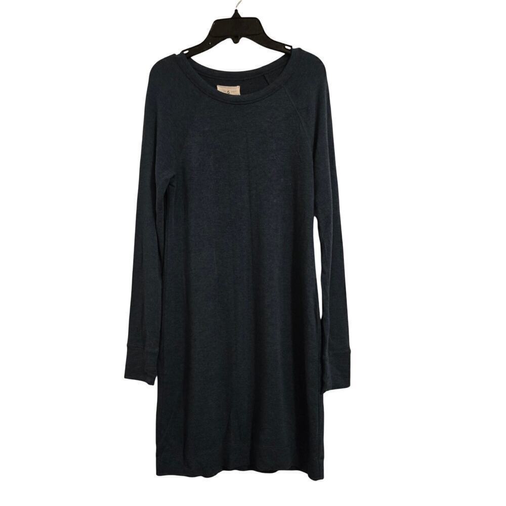 Lou & Grey Women’s Grey Long Sleeve Dress Size XS – Casual Soft Knit